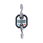 FTVOGUE Digital Hanging Scale, Portable Electronic Hook Scale with Double Accuracy Display for Grocery Shopping and Luggage, 150kg Capacity (Black)