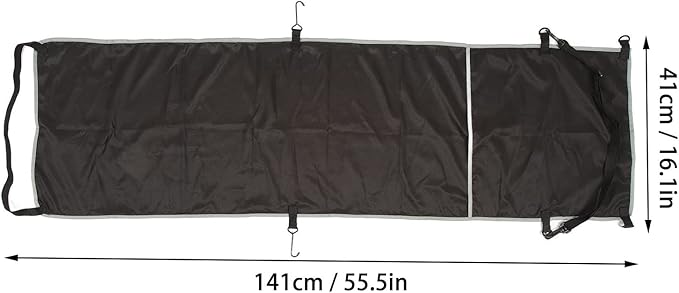 Hammock Seat Cover, Practical Ergonomic Airplane Hammock with Footrest for Travelers Outdoor Enthusiasts