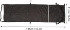 Hammock Seat Cover, Practical Ergonomic Airplane Hammock with Footrest for Travelers Outdoor Enthusiasts