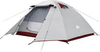 Forceatt Camping Tent 2/3/4 Person, Professional Waterproof & Windproof Lightweight Backpacking Tent Suitable for Outdoor,Hiking,Camping, Mountaineering and Travel