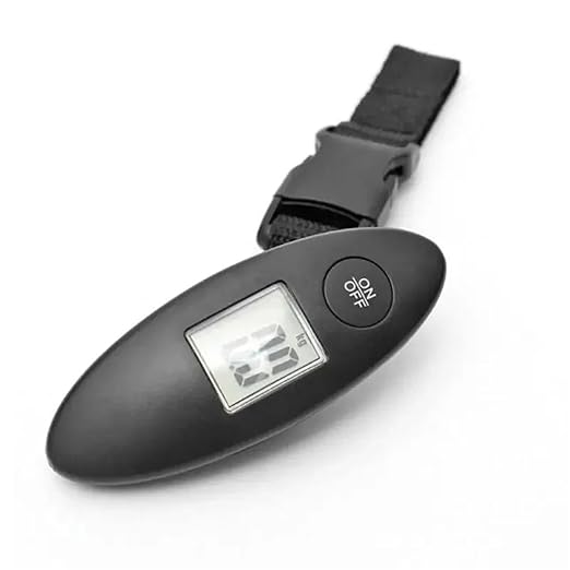 Luggage Weight Scale, 100g/40kg Digital Scale Luggage Scale LCD Display New Portable Mini Electronic Pocket Travel Handheld Weight Balance,for Travel
