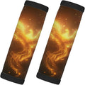 Abstract Animal Fire 2 Pack Luggage Handle Wrap Set of Neoprene Luggage Tags for Suitcases Bag Strap Wrap Cover Travel Airplane Accessories Covers Markers Sleeve Grips Identifiers Cruise