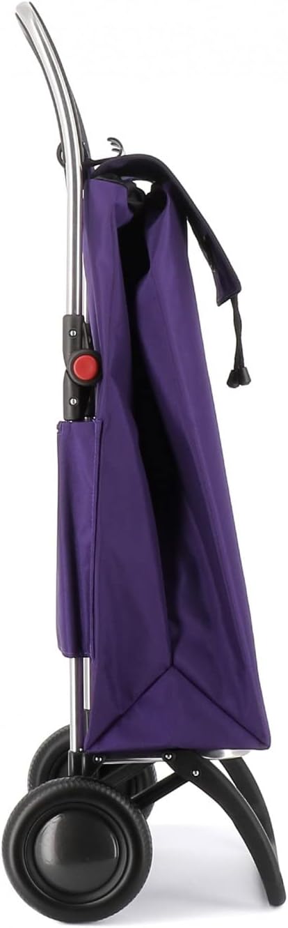 Rolser I-Max MF 2 Wheel Foldable Shopping Trolley - Purple