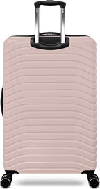 Everest Expandable Hardsided Spinner (Pink, 28-Inch Checked Large)