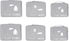 Packing Cubes Set Travel Luggage Organizers Suitcase Lightweight Accessories