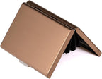 EASTNIGHTS RFID Credit Card Holder Metal Wallet Stainless Steel Credit Card Protector Case Business Card Holder for Men or Women
