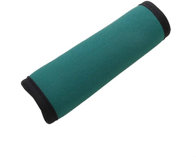 Generic 1Pair Luggage Handle Wrap with Luggage Tag, Suitcase Handle Cover for Easy Identification, Travel Bag Accessory Set,Green