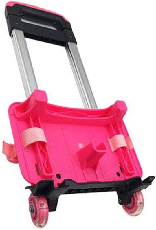 Backpack Hand Truck YUB Wheeled Cart Trolley Hand Aluminium Alloy Folding Trolley Cart for Schoolbag