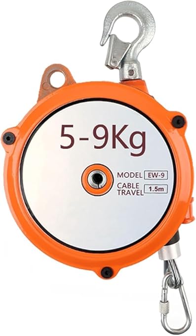 Adjustable Spring Balance Scale, Heavy Duty Handheld Weighing Scale for Luggage Fishing(Size:50-60 Kg)