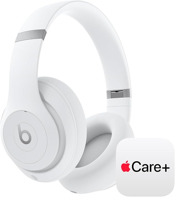 Beats Studio Pro with AppleCare+ for Headphones (2 Years) - Matte White