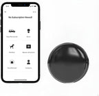 Mini GPS Tracker for Vehicles - No Monthly Fee Car Tracker with Anti-Loss, Location History & Long Battery Life, Compatible with Android ﻿ ﻿ (White)