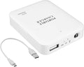 VOLT+ Portable AA Battery Travel Charger Compatible with Motorola Edge S30 PowerBank Emergency with LED Safety Light! (Takes 2 AA Batteries,USB Type-C)
