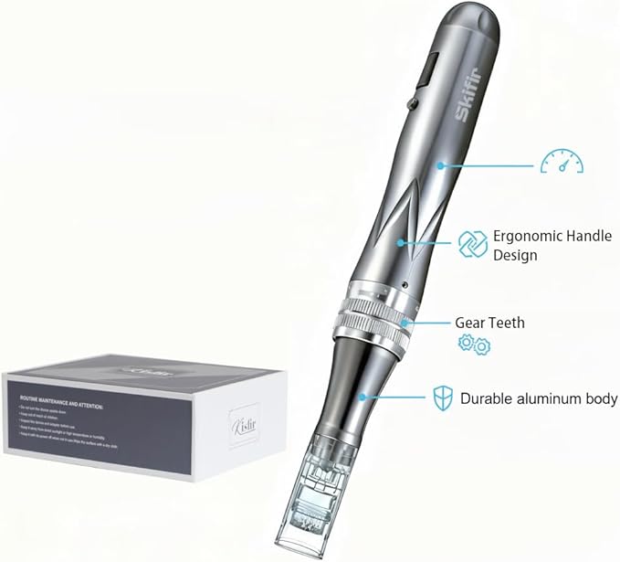 Electric Facial Pen Machine for Home Use - Professional Beauty Device for Women and Men