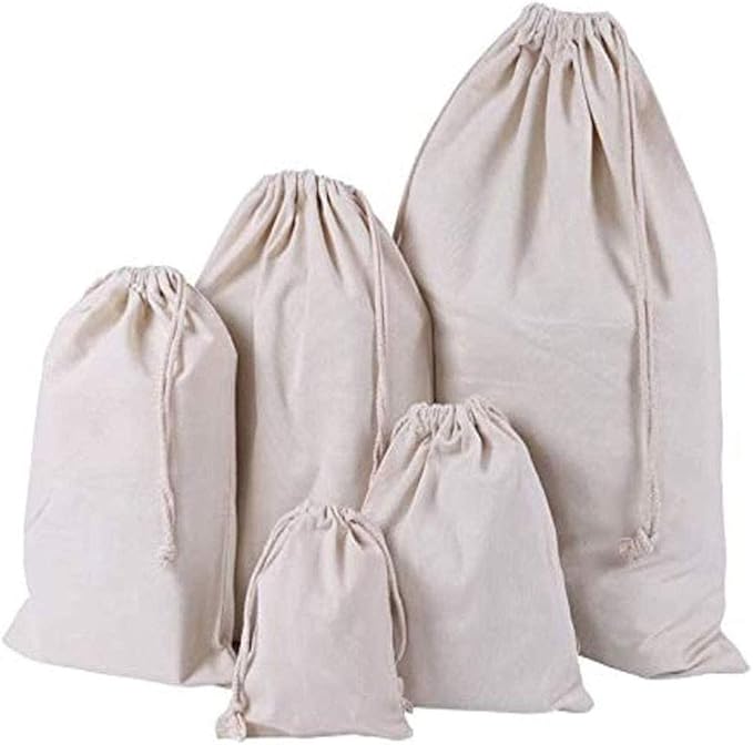 Breathable Dust-proof Drawstring Storage Pouch String Bag for Handbags Purses Shoes Eco Bag (5 Sizes)