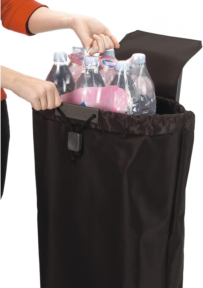 ROLSER I-Max Tweed 2 Wheel Foldable Shopping Trolley - Gray