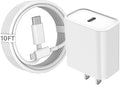 10FT iPhone Fast Charger,[Apple MFi Certified]10Foot Extra Long USB C to Lightning Cable PD Fast Charger iPhone Block Cubes Adapter Quick Charging for iPhone14 Pro Max/14 Plus/13 Pro/Mini/12/11/X,iPad