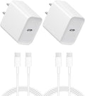 iPhone 17 16 15 Charger: Fast Charging - Type C Chargers - USB C Charger i Phone 17 Charging with 2 Pack Cable for iPhone 17/17Pro Max 16/16 Plus/16 Pro/16 Pro Max/iPhone