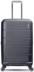 American Tourister Stratum 2.0 Hardside Expandable Luggage with Spinners, Charcoal, 2PC SET (Carry-on/Medium)