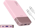 JUOVI Power Bank 10000mAh, 35W Portable Charger,Fast Charging Portable Battery Pack with PD 3.0 & QC 4.0, USB C Portable Power Bank for iPhone 15 14 13 Series, Galaxy, Tablet, Switch, and More