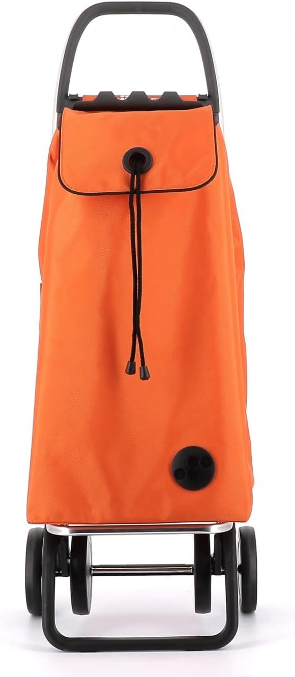 Rolser I-Max MF 4 Wheel Foldable Shopping Trolley - Orange