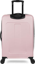 Expandable Hardsided Spinner (Pink, 3 Piece Set (28", 24", 19")