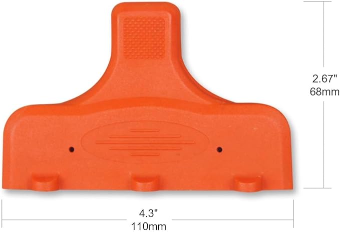 OSKOS 3-Prong 3-Outlet Extender Adapter, Heavy Duty Triple Grounding Outlet, 5 Pack