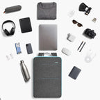 ZINZ Slim & Expandable Laptop Backpack Water Resistant Backpack Travel Backpack Compatible with MacBook Air/Pro/Neo 13-14 inch, XPS 13/14, Surface 13.5" and Most 13-14 Notebooks，G01BL01