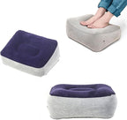 1pcs Inflatable Air Foot Rest Pillow Footrest Cushion Travel Accessory