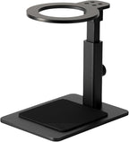 IKAPE Adjustable Portable Coffee Maker Stand, Aluminum Alloy Universal Coffee Machine Holder with Anti-Slip Base, Height Adjustable 13–19.5cm, for Home, Office & Camping