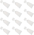 12pcs 30ml Refillable Cosmetic Squeeze Tubes Matte Flip Cap Bottles for Travel Lotion Sample Containers Portable Makeup Dispensers
