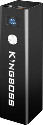 Kingboss 15000mAh LiFePO4 Power Bank, Small Portable Charger with Digital Display, 22.5W PD & USB-C Fast Charging, Dual Input/Output Backup Battery for Phone Travel Backup, Tablet, Watches, Headphone