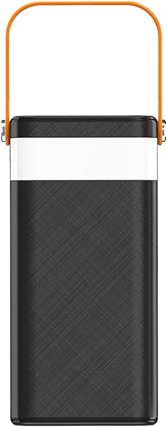 Power Bank - 120W Solar Charging Battery Pack, 50000mAh Outdoor Backup Charger with Built in Cables Port Output High Capacity Storage, Lighting Support Function, Ideal for Camping
