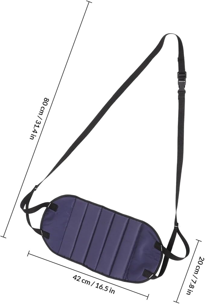Airplane Foot Hammock Adjustable Travel Footrest Portable Leg Sling for Airplane and Office Under Desk Use Dark Blue Mesh Fabric for Long Flights and Car Trips