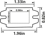3Pcs 12V to 5V DC Converter Car Power Voltage, Waterproof DC 6.3-22V 12V Step Down to 5V 3A 15W Voltage Regulator Buck Converter Power Supply Step-Down Module Compatible with Vehicle Car Truck Volt