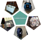 Student's Luggage Travel Hand Cart Aluminium Alloy Backpack Trolley 2 Foldable for School Bags Foldable Backpa