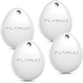 Air Tracker Tags-4 Pack for Apple Find My (iOS Only), Official MFi Certified, Mini Bluetooth Key Finder Locator with Sound, Smart Luggage Tracker for iPhone, Suitcases, Backpack, Wallet, Bike