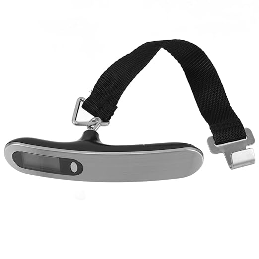 Amosfun Mini Travel Scale Digital Luggage Hand Scale Portable Electronic Weighing for Suitcases