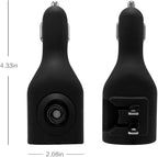NDLBS Car Charger,Dual USB Wall Charger and Car Charger with Travel Adapter Foldable Plug Home for iPhone X Xs MAX 6 7 8 Plus, iPad mini Air Pro, S10 9 8 7 Plus, LG Google one Plus 6 Phone