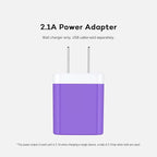 2Pcs USB Wall Charger, AILKIN USB Plug Home Travel Power AC Adapter Charging Block for iPhone, Google Pixel, Samsung Galaxy, HTC, LG, Motorola Cell Phone Quick Charge Base USBA Adaptive HandSet Cube