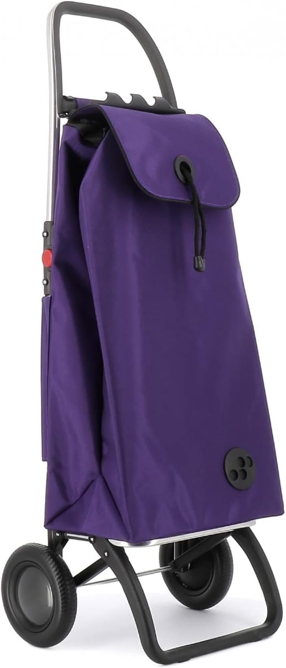 Rolser I-Max MF 2 Wheel Foldable Shopping Trolley - Purple