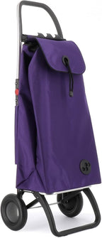 Rolser I-Max MF 2 Wheel Foldable Shopping Trolley - Purple