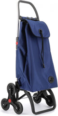 Rolser I-Max MF 6 Wheel Stair Climber Foldable Shopping Trolley - Klein