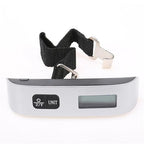 Luggage Weight Scale, 50kg 10g Digital Scale Electronic Kitchen Luggage Hanging Scale Weight Suitcase Travel Scale Baggage Bag Weight Tool,for Travel(with Strap)