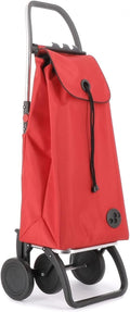 Rolser I-Max MF 4 Wheel Foldable Shopping Trolley - Red