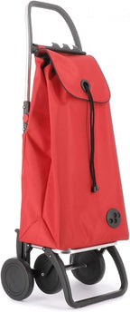 Rolser I-Max MF 4 Wheel Foldable Shopping Trolley - Red