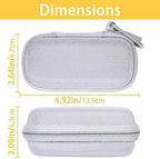co2CREA Hard Case Compatible with Anker 621 Nano Power Bank 5,000mAh 12W Portable Charger, White Case