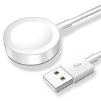 𝟐𝟎𝟐𝟔 𝐔𝐩𝐠𝐫𝐚𝐝𝐞𝐝 for Apple Watch Charger Magnetic Fast Charging Cable [Portable] Magnetic Wireless Charging Compatible with iWatch Series Ultra/9/8/7/6/SE/SE2/5/4/3/2-[1.2M] White