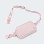 Pander Mini Belt Bag – Ultra Compact, Fits 6.7” Phone, Lipstick, Earbuds, Essentials, Small Crossbody Waist Purse, Pink