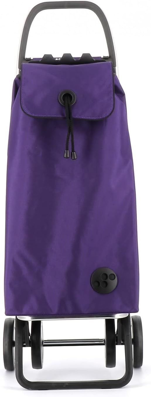 Rolser I-Max MF 4 Wheel Foldable Shopping Trolley - Purple