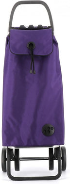 Rolser I-Max MF 4 Wheel Foldable Shopping Trolley - Purple
